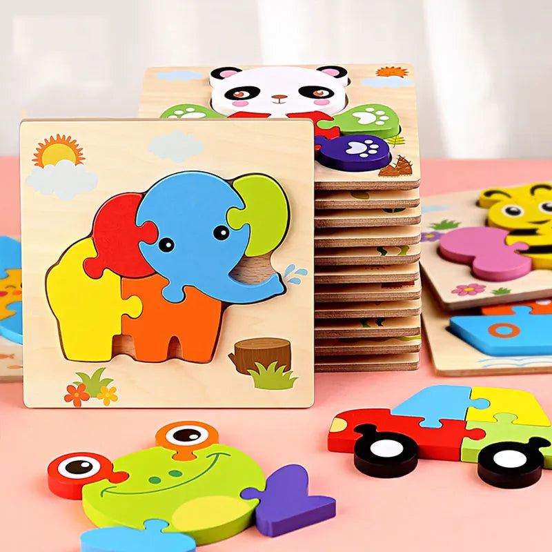 Montessori Puzzle Alphabet en Bois Pour Enfant 2 -3 ans