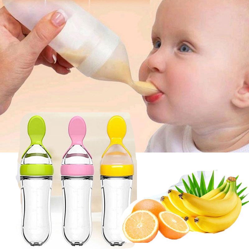 Biberon avec cuillère pour nouveau - né | EasyBottle™ - Babylove