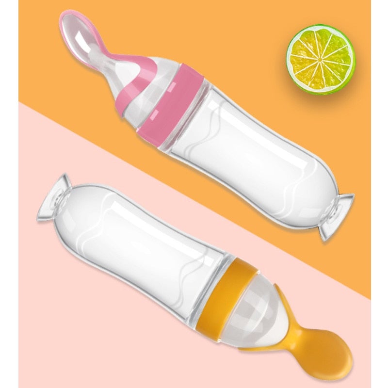 Biberon avec cuillère pour nouveau - né | EasyBottle™ - Babylove