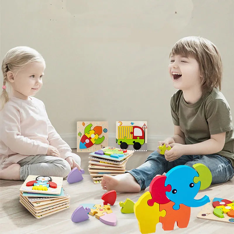 Montessori Puzzle Alphabet en Bois Pour Enfant 2 -3 ans