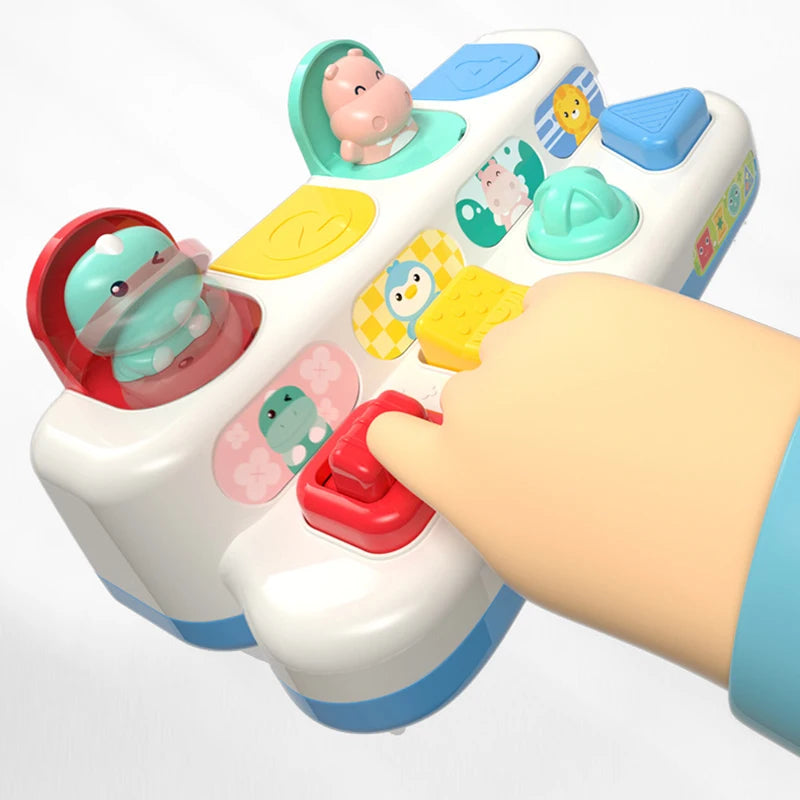 Baby Toys 6 to 12 Months Pop Up Animals Cause and Effect Toy
