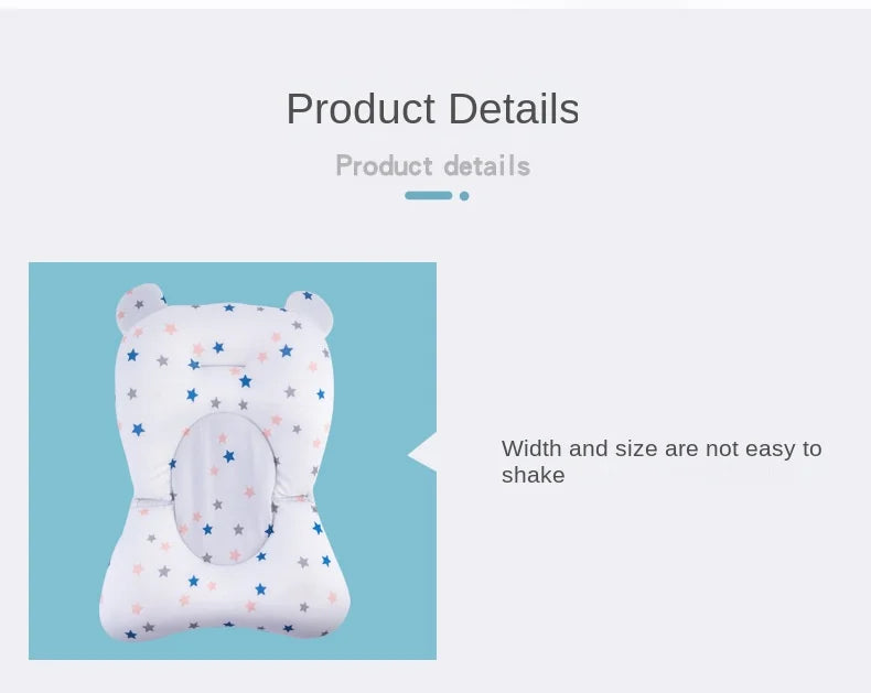 Tapis de bain antidérapant pour bébé