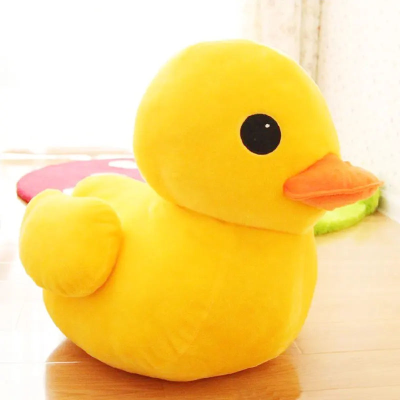 Kawaii Yellow Duck Mini Plush  Soft Cartoon Toy for Kids