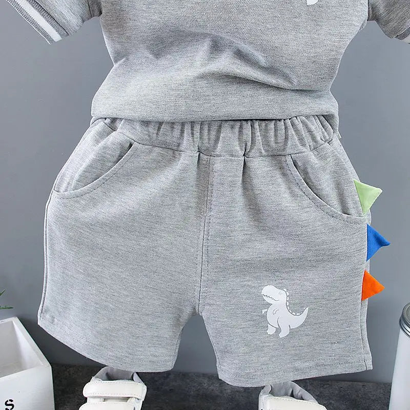 Ensembles pour bébés 2 pièce de 9 à 12 mois imprimes dinosaures