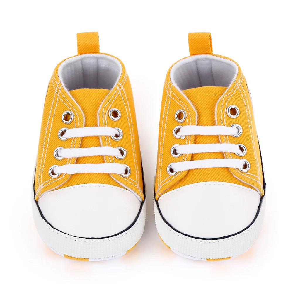 New Baby Shoes Boys Girls Classic Canvas Casual Sneakers