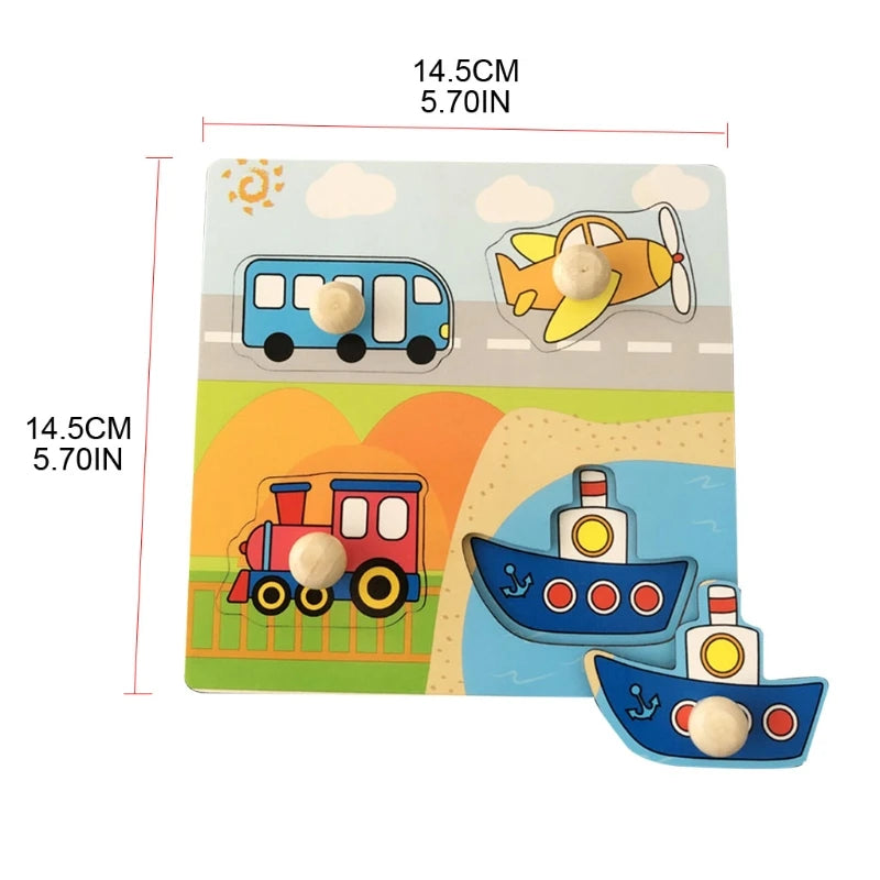 Montessori Puzzle Alphabet en Bois Pour Enfant 2 -3 ans