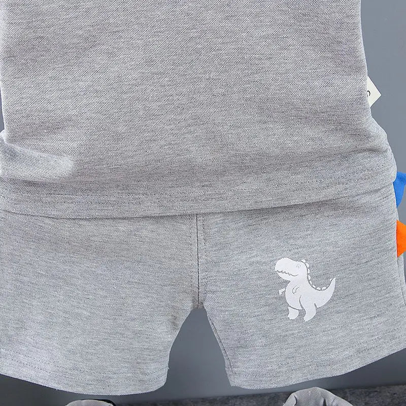 Ensembles pour bébés 2 pièce de 9 à 12 mois imprimes dinosaures