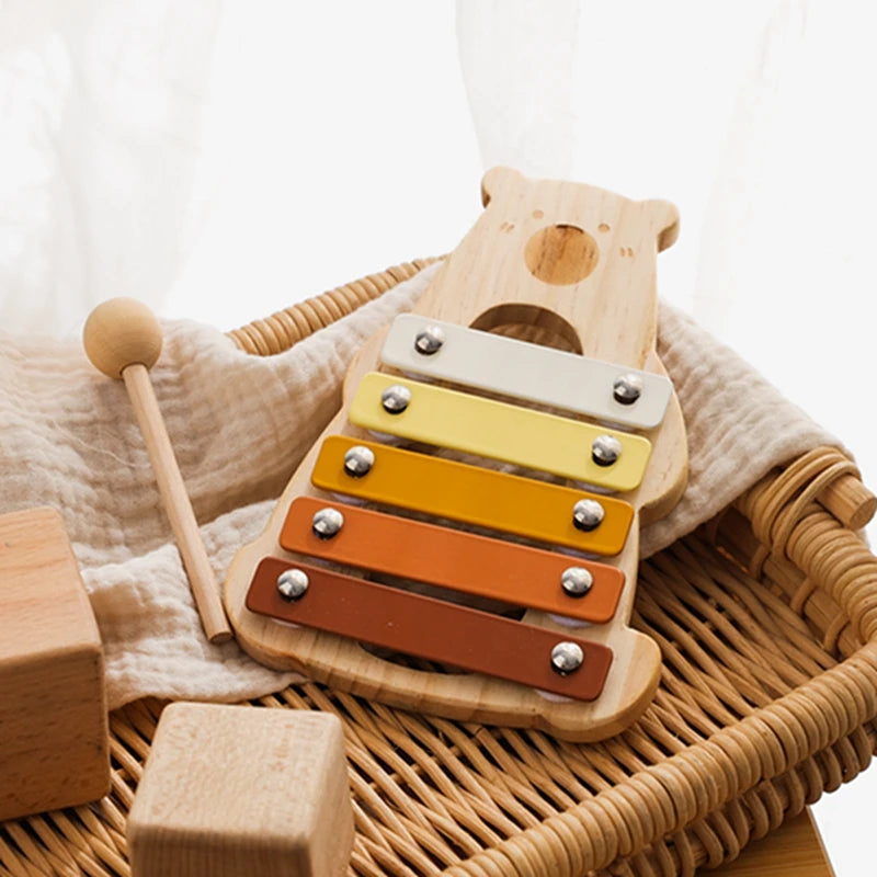 Jouets xylophones éducatifs musicaux pour bébés 0 à 12 mois