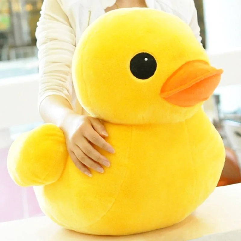 Kawaii Yellow Duck Mini Plush  Soft Cartoon Toy for Kids
