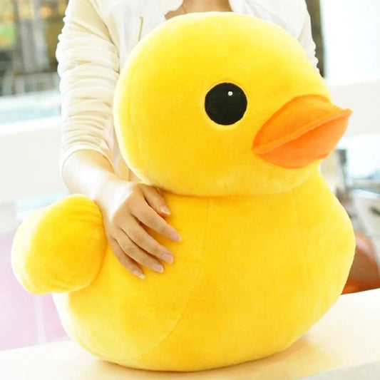 Kawaii Yellow Duck Mini Plush  Soft Cartoon Toy for Kids