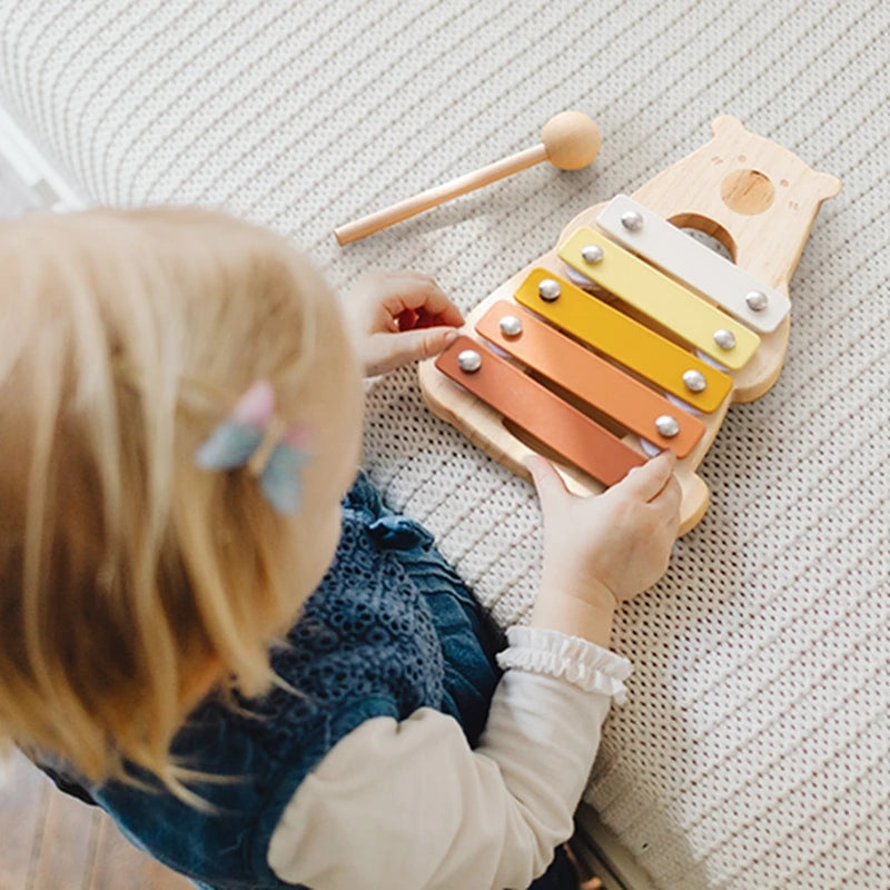 Jouets xylophones éducatifs musicaux pour bébés 0 à 12 mois