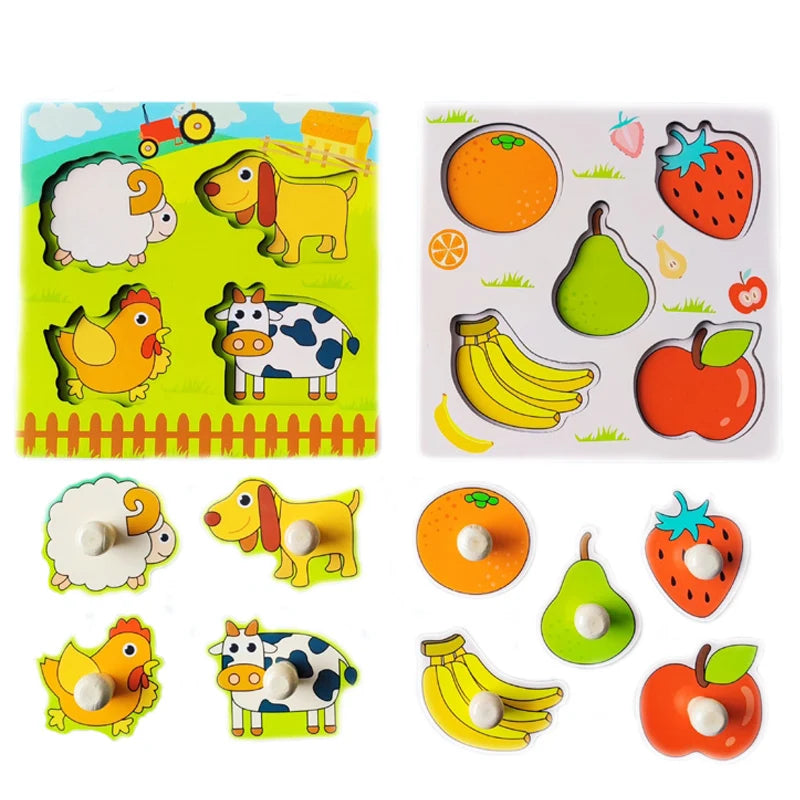 Montessori Puzzle Alphabet en Bois Pour Enfant 2 -3 ans