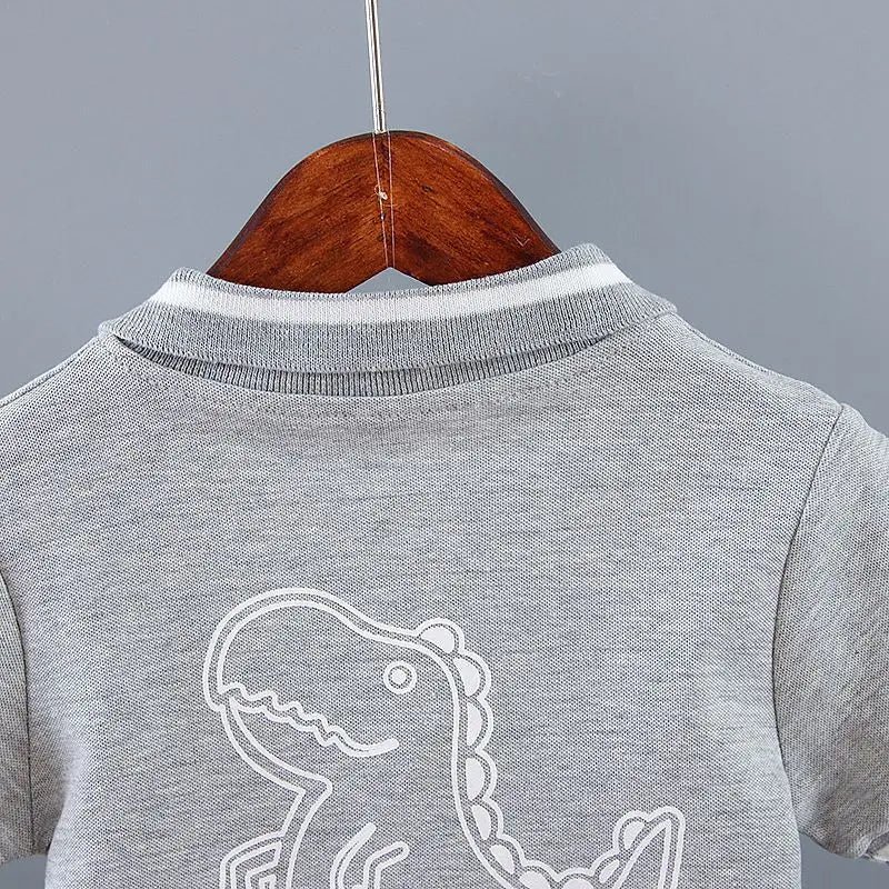 Ensembles pour bébés 2 pièce de 9 à 12 mois imprimes dinosaures