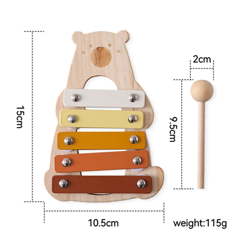 Jouets xylophones éducatifs musicaux pour bébés 0 à 12 mois