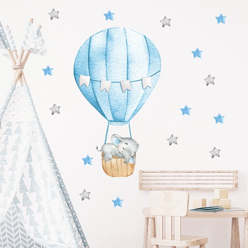 BabyElephant™ - Autocollants muraux pour chambre de bébé | bébé - Babylove