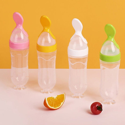 Biberon avec cuillère pour nouveau - né | EasyBottle™ - Babylove