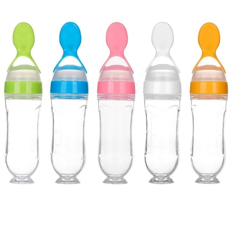 Biberon avec cuillère pour nouveau - né | EasyBottle™ - Babylove