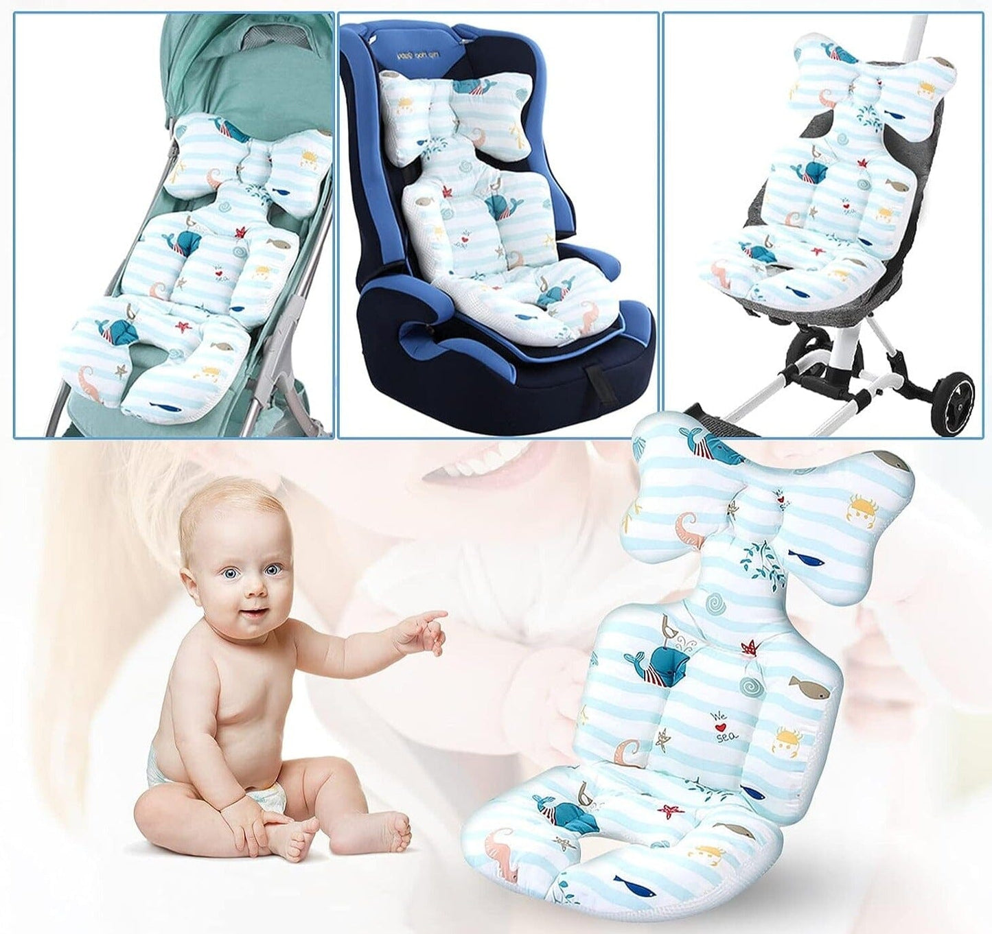ComfyBabe™ - Coussin siège et poussette Auto - Babylove