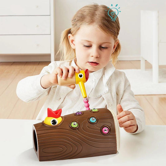 FeedingBird™ - Jouets magnétique attrape - ver | Jeux enfants - Babylove