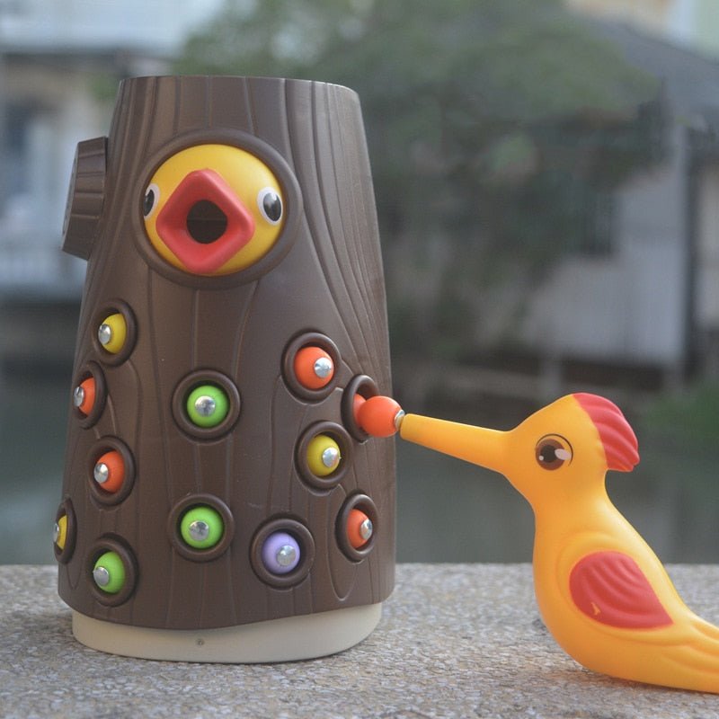 FeedingBird™ - Jouets magnétique attrape - ver | Jeux enfants - Babylove