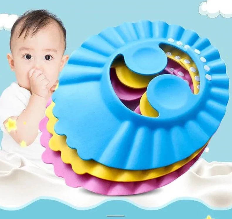 Visière chapeau pour douche bébé I ShampooCap™ - Babylove