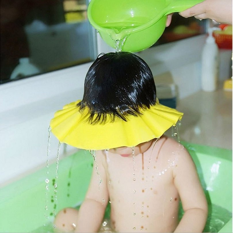 Visière chapeau pour douche bébé I ShampooCap™ - Babylove